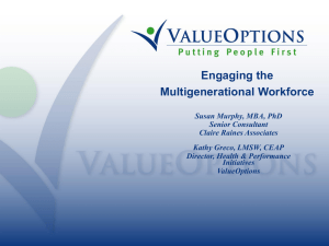 Engaging the Multigenerational Workforce Slides