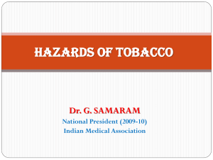 Tobacco Control & Indian Medical Association