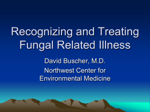 Recognizing and Treating Fungal Related Illness