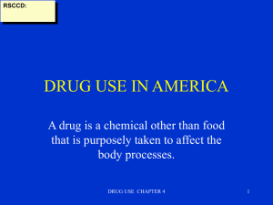 drug use in america