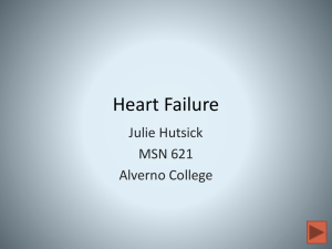 Heart Failure - Alverno College Faculty