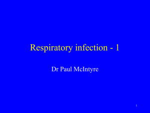 Respiratory-infections