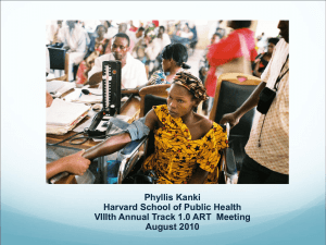 Phyllis Kanki, Harvard School of Public Health - I-Tech