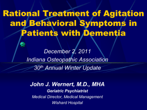 Dementia - Indiana Osteopathic Association