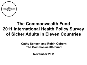 PPT Article Chartpack - The Commonwealth Fund