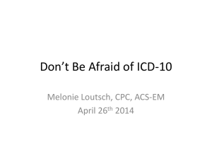 2014-04-25 Don`t be Afraid of ICD