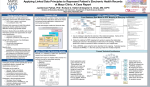 Applying Linked Data Principles to Represent Patient`s Electronic