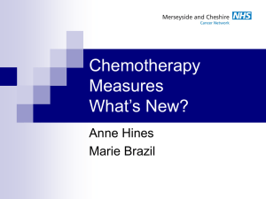 Chemotherapy Measures Presentation