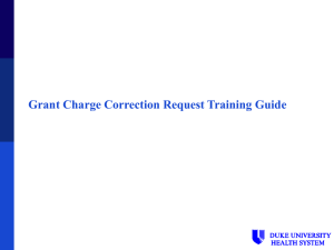 Submitting a Charge Correction Request