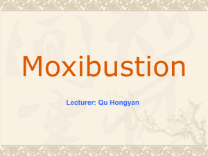 Contraindications of moxibustion
