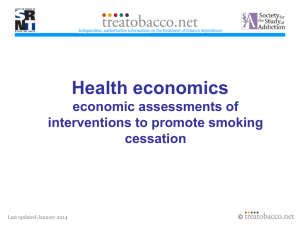 Health economics - Treatobacco.net
