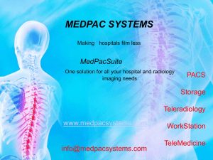 MEDPAC SYSTEMS MedPacSuite