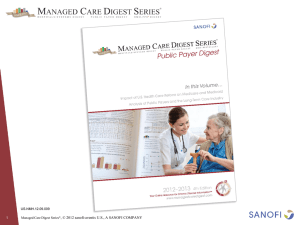 Slide 1 - Managed Care Digest Series