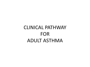 Asthma report- edited - MEDICINE DEPARTMENT of MMC