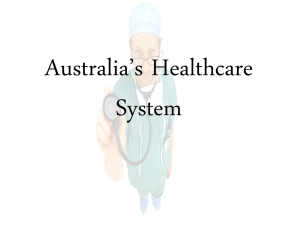Australias Health care System