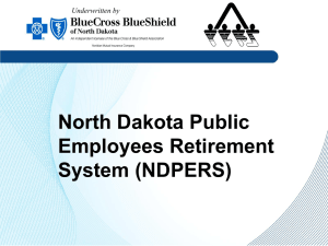 North Dakota Public Employees Retirement System (NDPERS)
