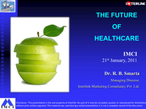 Future of Healthcare_RBS_20012011
