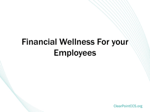 Financial Wellness For your Employees