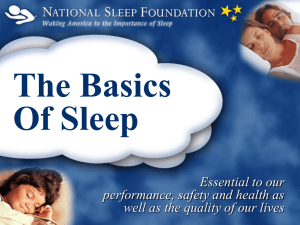 Basics of Sleep - dedicatedsleep.net