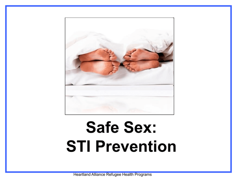 Safe Sex Sti Prevention