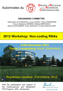 Non-coding RNAs