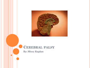 Cerebral palsy