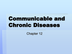 Communicable and Chronic Diseases