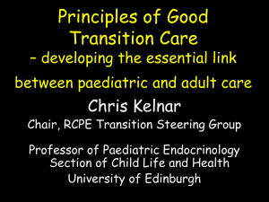 Principles of Good Transition Care