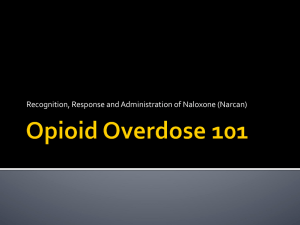 Opioid Overdose 101 - Harm Reduction Coalition