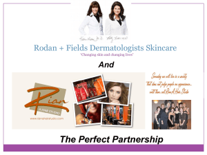 Rodan and Fields Clinical Skin Care