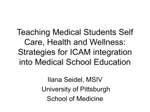 Teaching Medical Students Self Care_NAB Edits