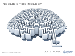 Lung Cancer - medical education