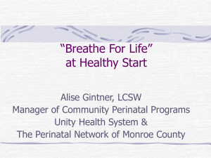 Breathe for Life- Smoking Cessation Through Stress Management