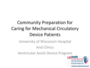 Heartware  - University of Wisconsin Hospital and Clinics