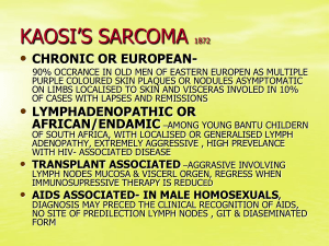 kaposis`s sarcoma - Dr. Raj Kumar Sharma
