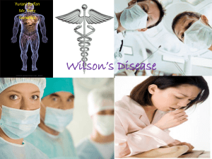 Wilson`s Disease