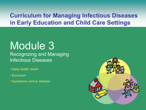 Recognizing and Managing Infectious Diseases