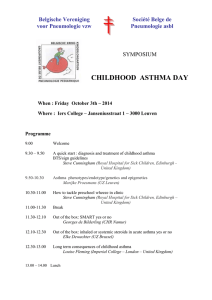 CHILDHOOD ASTHMA DAY