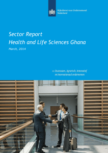 Sector Report Health and Life Sciences Ghana