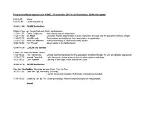 Programma Najaarssymposium NSWO, 21 november 2014 in de