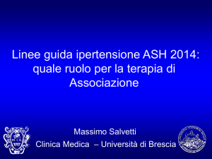 Linee guida ipertensione ASH 2014