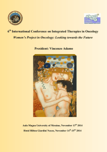 6 International Conference on Integrated Therapies in Oncology