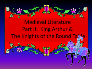 NOTES - Medieval Literature - Part 2