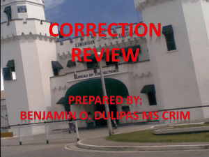 The History of Corrections
