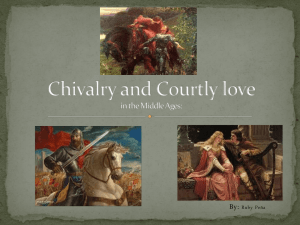 Chivalry and Courtly love Ruby