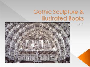 Gothic Sculpture & Illustrated Books