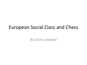 European Social Class and Chess