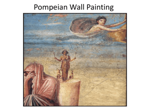 Pompeian Wall Painting
