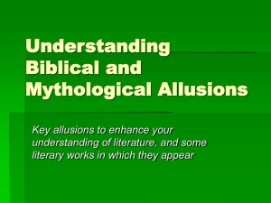 Understanding Biblical and