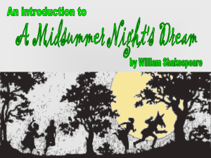 A Midsummer Night`s Dream Pwr Pt[1]